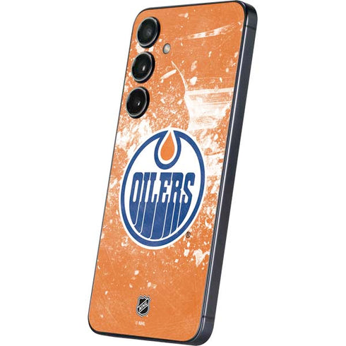 NHL Edmonton Oilers Frozen Galaxy S25 Skin